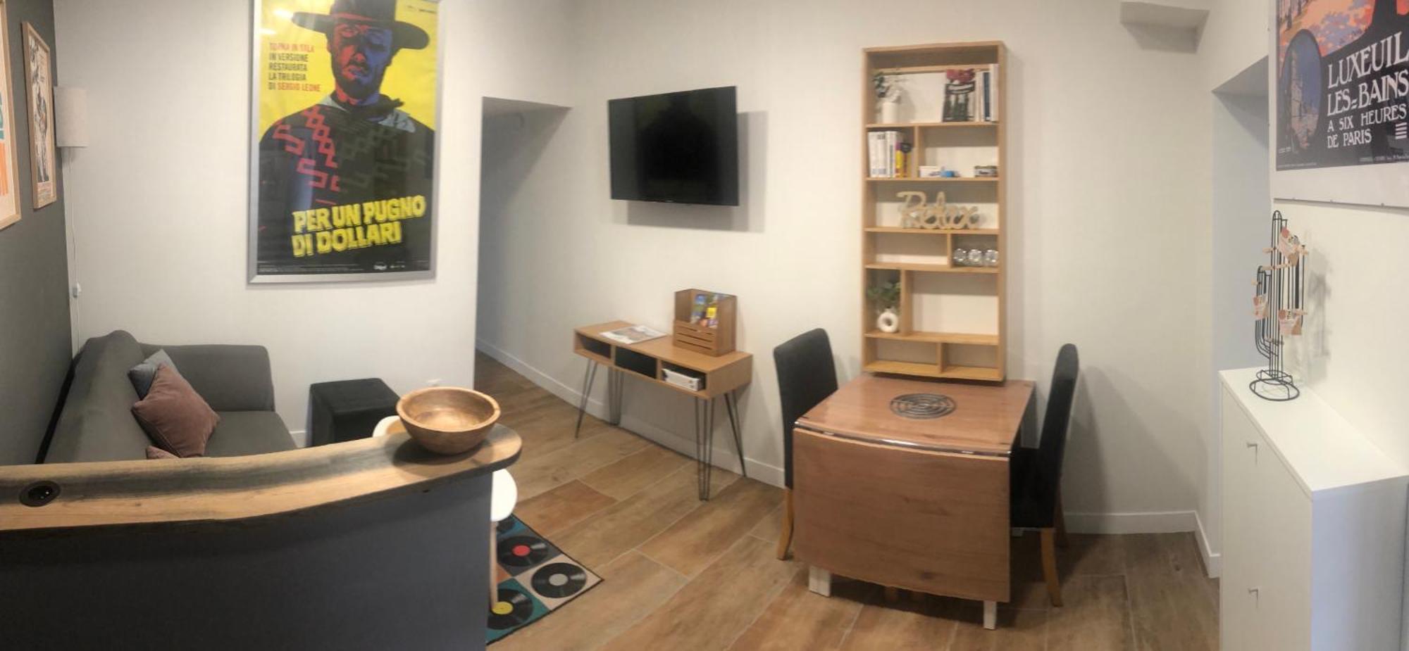 Appartement Meubles Deco Fab - Plancha à Luxeuil-les-Bains Extérieur photo
